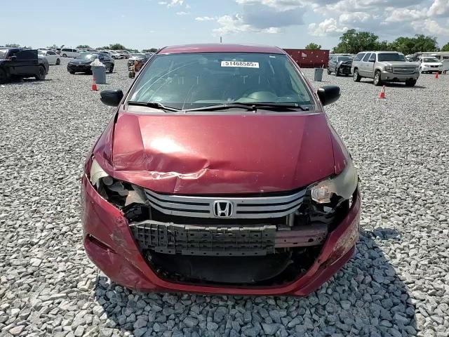 2010 Honda Insight Ex VIN: JHMZE2H75AS043033 Lot: 51468585