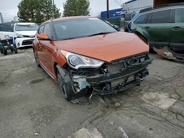 2016 Hyundai Veloster Turbo VIN: KMHTC6AE9GU260963 Lot: 51231185