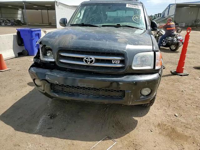 2002 Toyota Sequoia Limited VIN: 5TDBT48A42S128603 Lot: 54209035