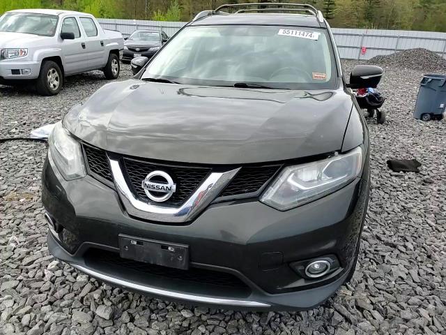 2015 Nissan Rogue S VIN: 5N1AT2MV3FC861494 Lot: 55111474