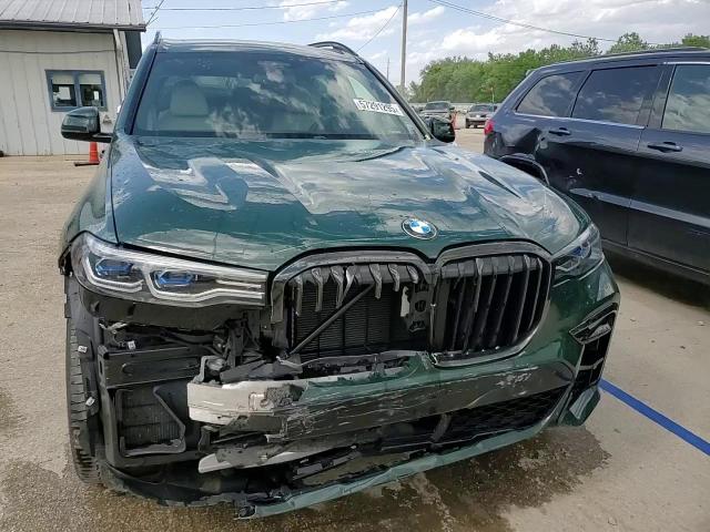 2021 BMW X7 M50I VIN: 5UXCX6C04M9G05701 Lot: 57291295