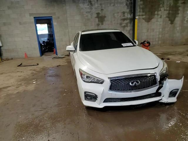 2016 Infiniti Q50 Red Sport 400 VIN: JN1FV7AR5GM451481 Lot: 57231715