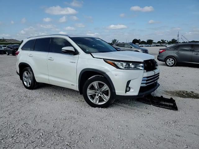 2017 Toyota Highlander Hybrid Limited VIN: 5TDDGRFH1HS025142 Lot: 57107425