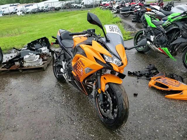 2025 Kawasaki Ex650 P VIN: ML5EXEP12SDAE1084 Lot: 58158525
