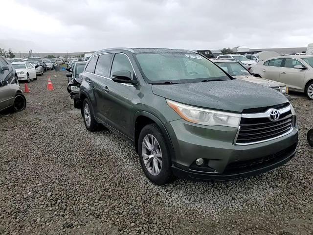 2014 Toyota Highlander Xle VIN: 5TDJKRFH4ES047598 Lot: 56770215