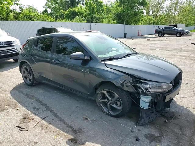 2019 Hyundai Veloster Base VIN: KMHTG6AF3KU017980 Lot: 57088175