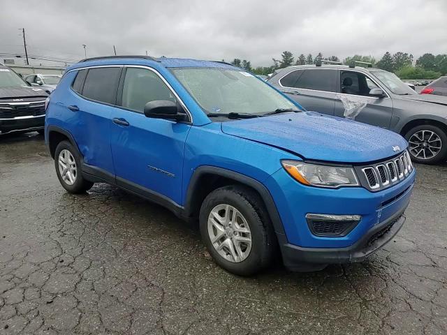 2021 Jeep Compass Sport VIN: 3C4NJCAB6MT518465 Lot: 56797435