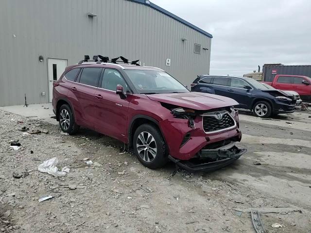 2021 Toyota Highlander Hybrid Xle VIN: 5TDGBRCH5MS063662 Lot: 55585035
