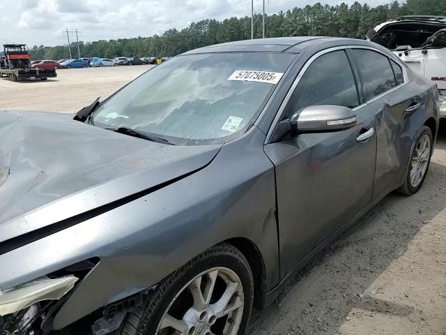 2014 Nissan Maxima S VIN: 1N4AA5AP4EC453494 Lot: 57075005