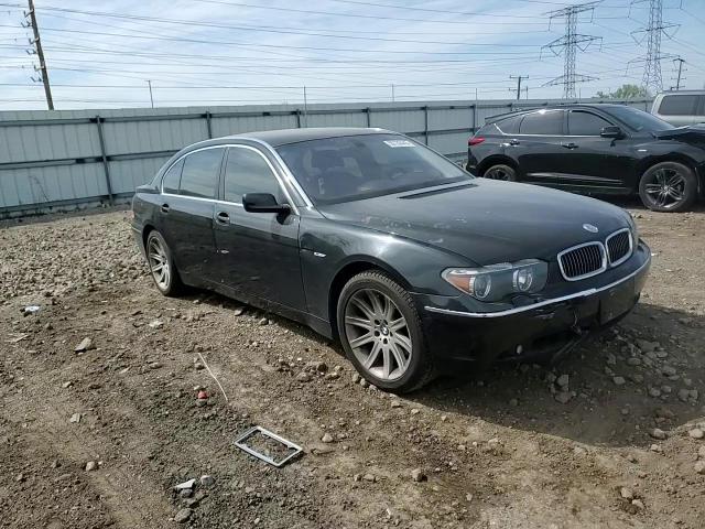 2003 BMW 745 Li VIN: WBAGN63463DS43985 Lot: 55730445