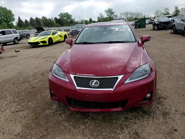 2012 Lexus Is 250 VIN: JTHCF5C27C5054925 Lot: 56701885