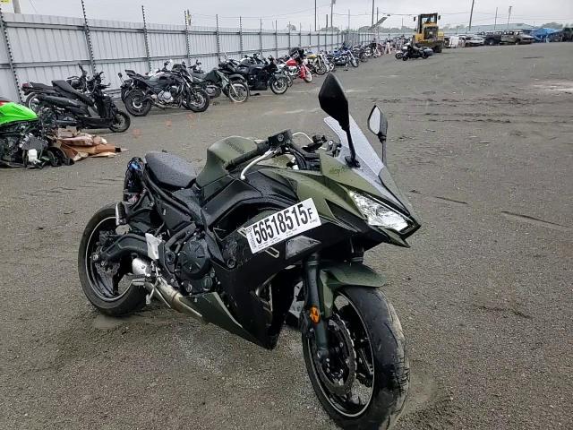 2024 Kawasaki Ex650 R VIN: ML5EXER11RDAC6390 Lot: 56518515