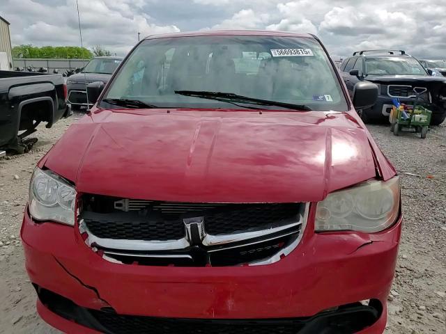 2014 Dodge Grand Caravan Se VIN: 2C4RDGBG3ER222866 Lot: 56693815