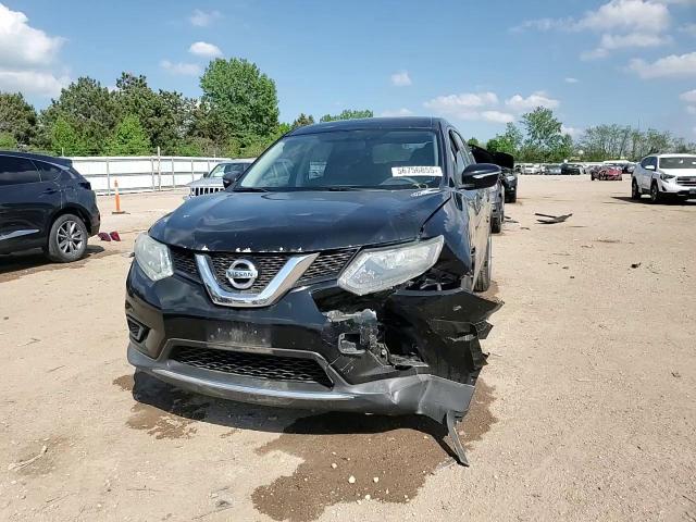 2015 Nissan Rogue S VIN: KNMAT2MV0FP537514 Lot: 56756855