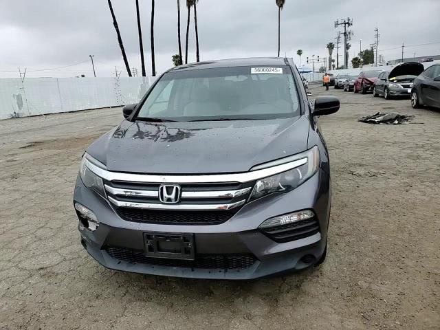 2016 Honda Pilot Lx VIN: 5FNYF5H16GB035049 Lot: 56000245
