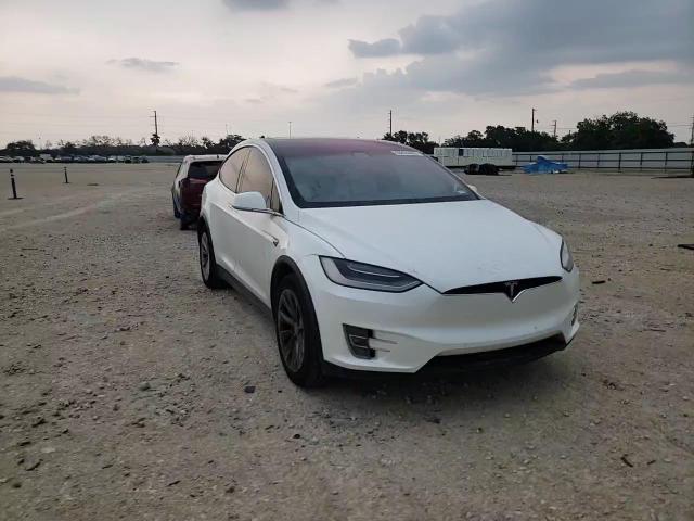 2020 Tesla Model X VIN: 5YJXCBE28LF297603 Lot: 53855465
