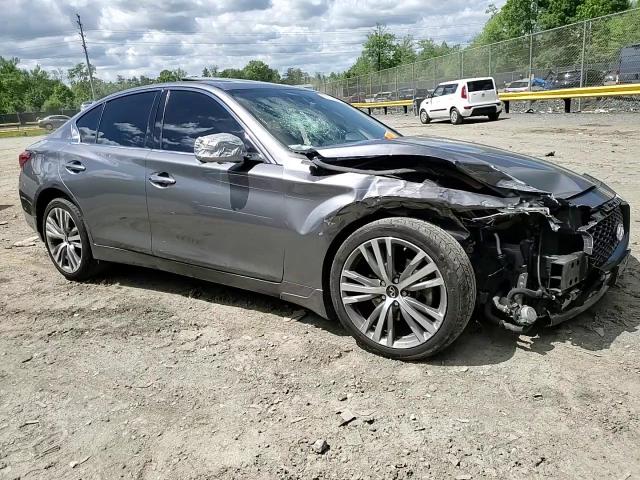 2021 Infiniti Q50 Sensory VIN: JN1EV7CR0MM750140 Lot: 56148435