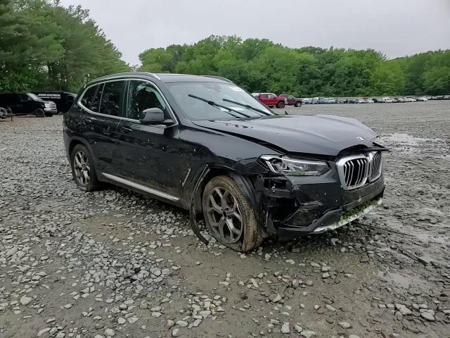2022 BMW X3 xDrive30I VIN: 5UX53DP05N9K69445 Lot: 57318485