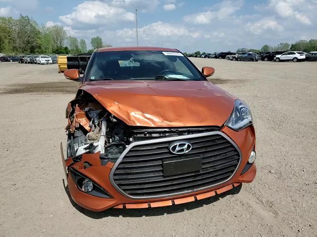 2016 Hyundai Veloster Turbo VIN: KMHTC6AE1GU302476 Lot: 56640745