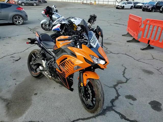 2025 Kawasaki Ex650 P VIN: ML5EXEP18SDAE9982 Lot: 56889635