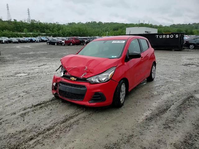 2016 Chevrolet Spark Ls VIN: KL8CB6SA1GC621300 Lot: 57057565