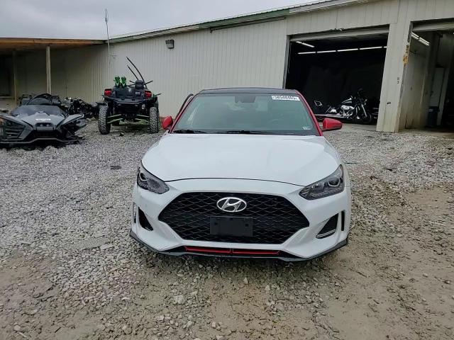 2020 Hyundai Veloster Turbo VIN: KMHTH6AB9LU029420 Lot: 58548465