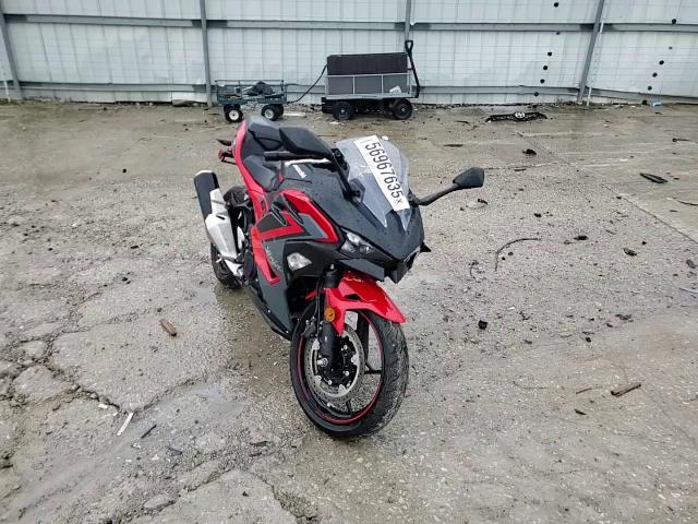2025 Kawasaki Ex500 VIN: ML5EXGG19SDA60036 Lot: 56967635