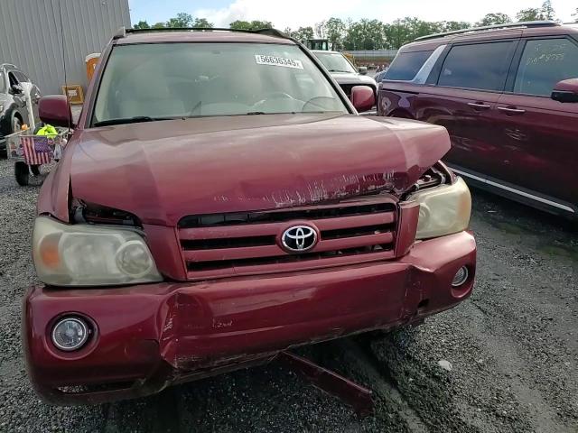 2006 Toyota Highlander VIN: JTEGD21A060144416 Lot: 56636345