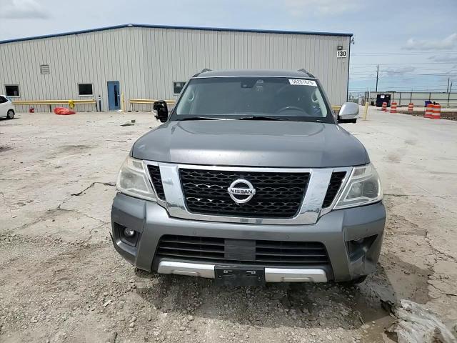 2017 Nissan Armada Platinum VIN: JN8AY2NF2H9300673 Lot: 56201675
