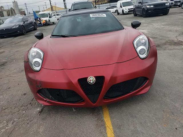 2015 Alfa Romeo 4C Spider VIN: ZARBAAB43FM169450 Lot: 59345695