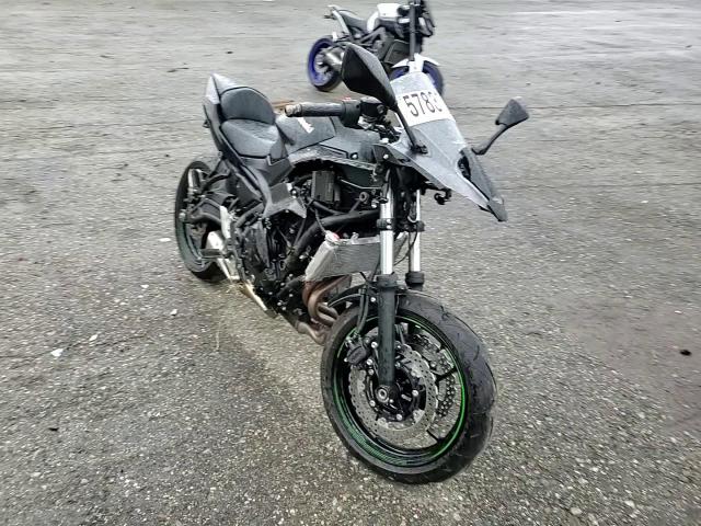 2025 Kawasaki Ex650 R VIN: ML5EXER15SDAD9777 Lot: 57837255