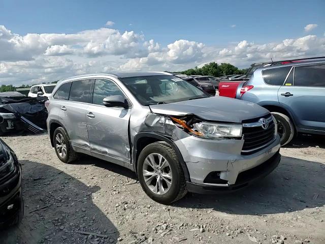2014 Toyota Highlander Xle VIN: 5TDJKRFH2ES038043 Lot: 58437505