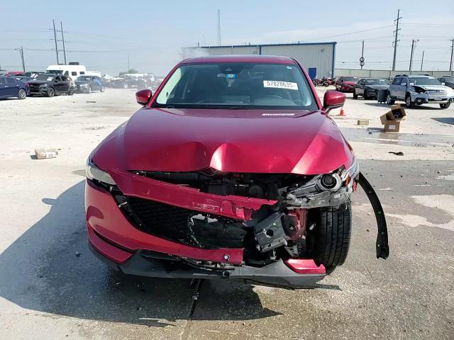 2021 Mazda Cx-5 Grand Touring VIN: JM3KFBDM9M0490614 Lot: 57828635