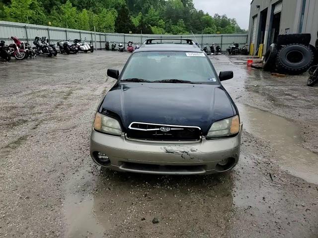 2001 Subaru Legacy Outback Awp VIN: 4S3BH675617678847 Lot: 57560975