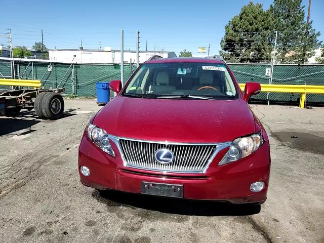 2012 Lexus Rx 450H VIN: JTJBC1BA6C2429676 Lot: 57456675