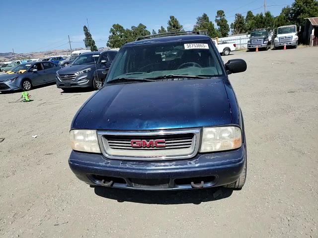 2001 GMC Jimmy VIN: 1GKDT13W212108144 Lot: 58753865