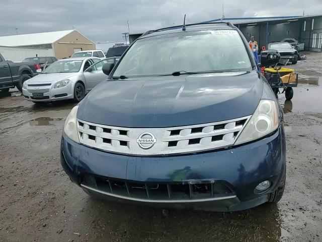 2005 Nissan Murano Sl VIN: JN8AZ08T45W318883 Lot: 56180225