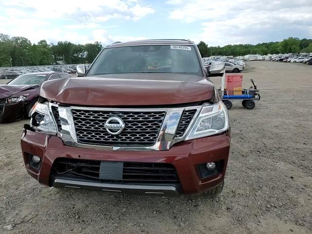 2018 Nissan Armada Platinum VIN: JN8AY2NE4J9733733 Lot: 56240395