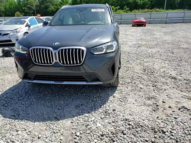 2022 BMW X3 xDrive30I VIN: 5UX53DP04N9N28751 Lot: 57508775