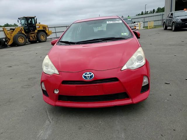 2012 Toyota Prius C VIN: JTDKDTB37C1015938 Lot: 57108214