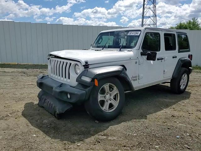 2020 Jeep Wrangler Unlimited Sport VIN: 1C4HJXDN2LW155827 Lot: 58141094