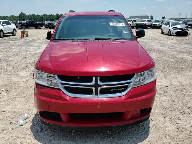 2016 Dodge Journey Se VIN: 3C4PDCAB4GT247863 Lot: 58143874