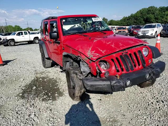 2016 Jeep Wrangler Unlimited Sport VIN: 1C4BJWDG1GL229215 Lot: 58454774