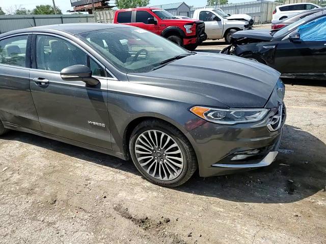 2018 Ford Fusion Titanium/Platinum Hev VIN: 3FA6P0RU1JR262807 Lot: 57901504