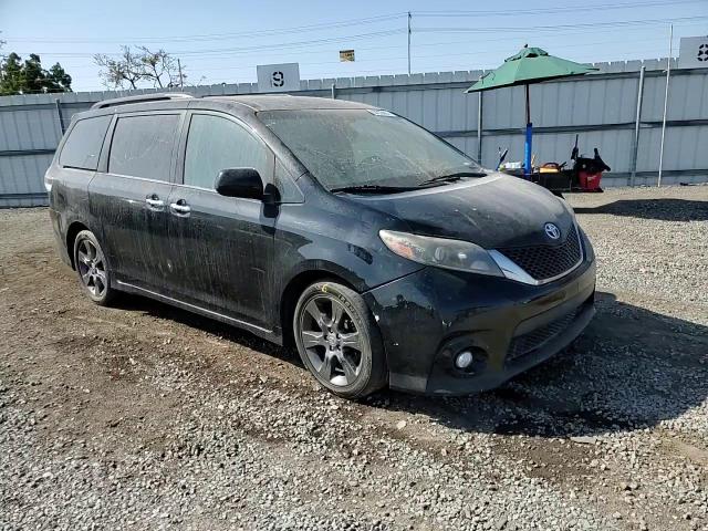 2015 Toyota Sienna Sport VIN: 5TDXK3DC8FS603489 Lot: 54225884