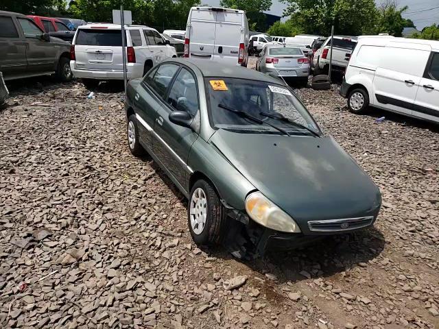 2002 Kia Rio VIN: KNADC123726158130 Lot: 59104584