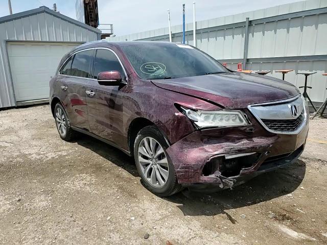 2015 Acura Mdx Technology VIN: 5FRYD4H47FB010362 Lot: 59100194