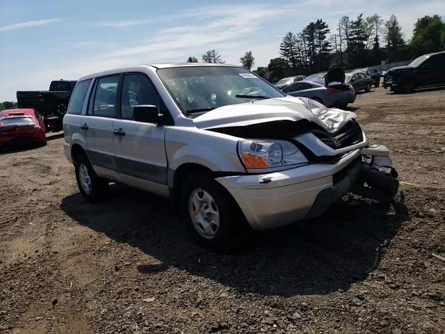 2005 Honda Pilot Lx VIN: 2HKYF18105H549437 Lot: 59294934