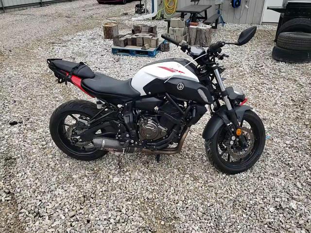 2018 Yamaha Mt07 VIN: JYARM27E8JA001008 Lot: 57023244