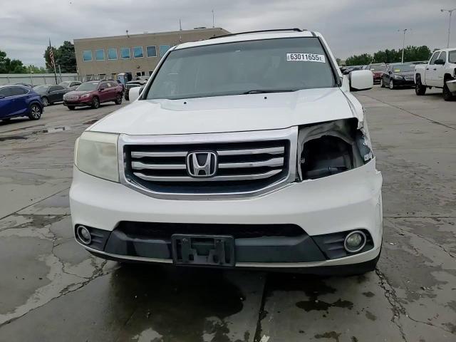 2012 Honda Pilot Exl VIN: 5FNYF4H55CB049368 Lot: 63011655
